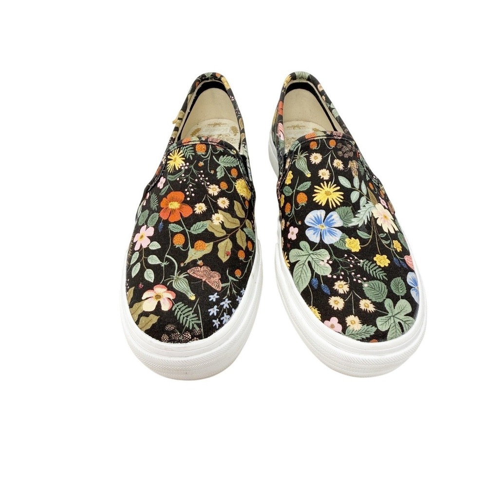 Keds x Rifle Paper Co Garden Party Floral Double Decker Sneakers WF64881 Size 7